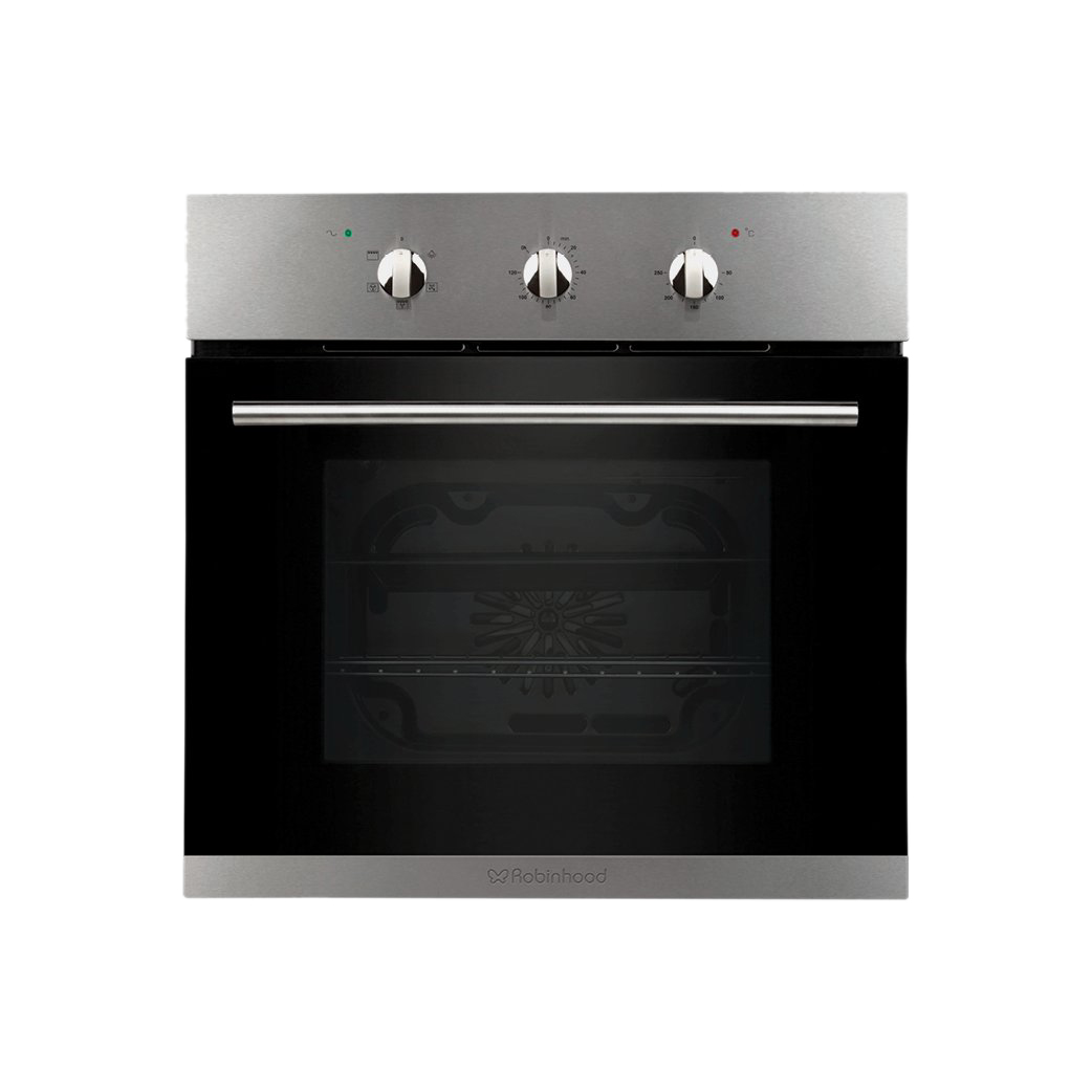 5 FUNCTION BUILT IN OVEN 595X555X595MM STAINLESS STEEL